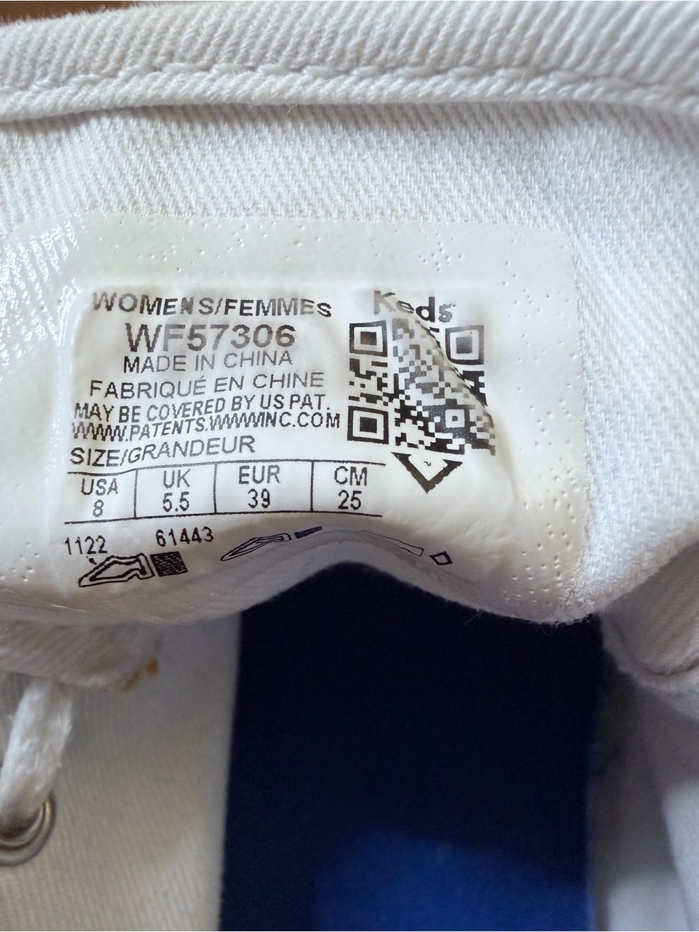 Keds Women's White Sneakers - Size 8 - Excellent Condition + FREE Bonus! - Picture 6 of 7